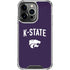 Kansas State University K-State Logo iPhone 15 Pro Clear Case